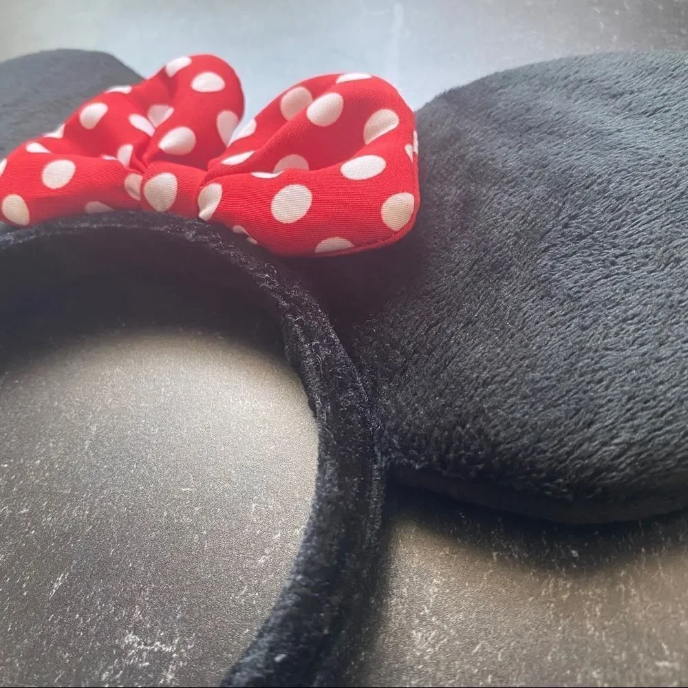Minnie Mouse Bow Ears Headband OS